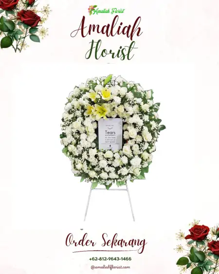 Krans Bunga Duka Penantian